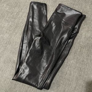 Spa x Faux Leather Leggings Small